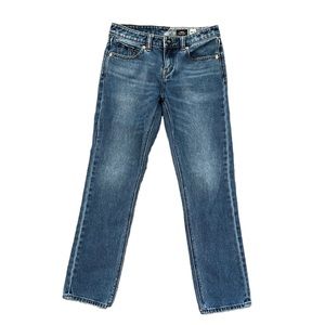 VOLCOM VORTA BOYS SLIM STRAIGHT JEANS